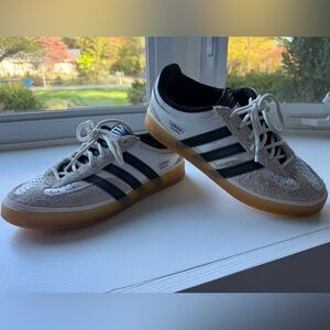 Bad Bunny x Adidas Gazelle Indoor 'Core White' Size 7.5 Men’s/Size 9 Women’s